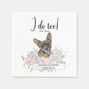 Chihuahua Dog Wedding Cocktail Napkins Servet