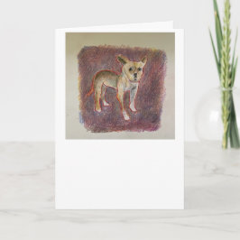 Chihuahua Dog Wenskaart Kaart