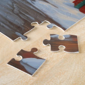 Chihuahua Dogs Christmas Snow Holiday Legpuzzel (Zijkant)