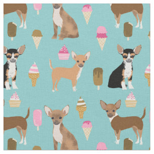 Chihuahua dogs ijsblauw stof