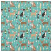 chihuahua dogs stof (Swatch)