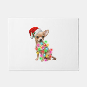 Chihuahua Dogs Tree Sweater Xmas Gifts P Deurmat