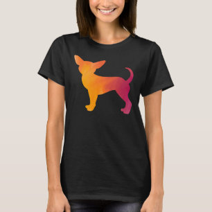 Chihuahua Dogs Waterverf voor dames in Chiwawa T-shirt