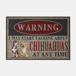 Chihuahua Doormat, Chihuahua Lover Welcome Mat
