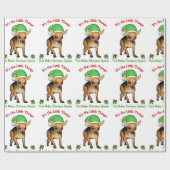 Chihuahua Elf Kerstmis Cadeaupapier (Vlak)