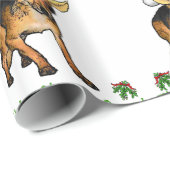 Chihuahua Elf Kerstmis Cadeaupapier (Rol Hoek)