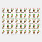 Chihuahua Elf Kerstmis Inpakpapier Vel (Voorkant)