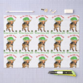 Chihuahua Elf Kerstmis Tissuepapier (Craft)