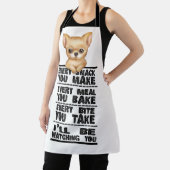 Chihuahua elke snack die je maakt schort (Insitu)