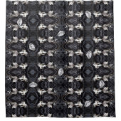 Chihuahua en diamanten douchegordijn (Voorkant)