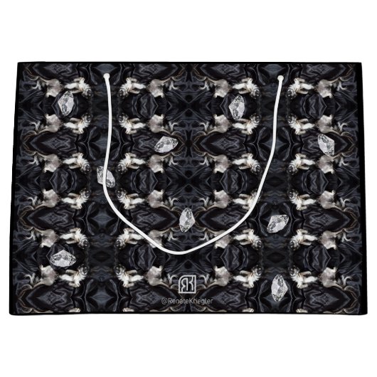 Chihuahua en diamanten groot cadeauzakje (Voorkant)