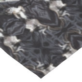 Chihuahua en diamanten tafelkleed (Gekanteld)