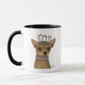 Chihuahua en Tiara Mok (Links)