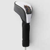 Chihuahua Fietshond Fietsen Golfheadcover (Schuin)