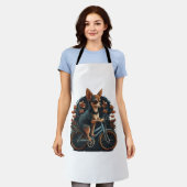 Chihuahua Fietshond Fietsen Schort (Gedragen)
