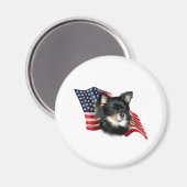 Chihuahua Flag Magneet (Voorkant / Achterkant)