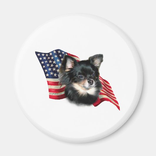 Chihuahua Flag Magneet (Voorkant)