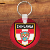 Chihuahua Flag Sleutelhanger (Voorkant)