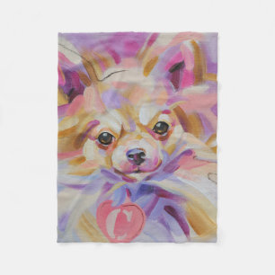Chihuahua fleece deken