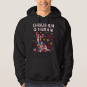 Chihuahua Floral Chihuahua Mama Hoodie (Voorkant)