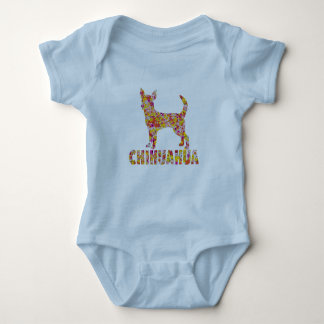 Chihuahua Floral Romper