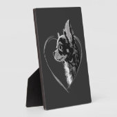 Chihuahua      fotoplaat (Zijkant)