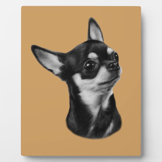 Chihuahua Fotoplaat (Voorkant)