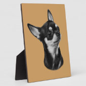 Chihuahua Fotoplaat (Zijkant)