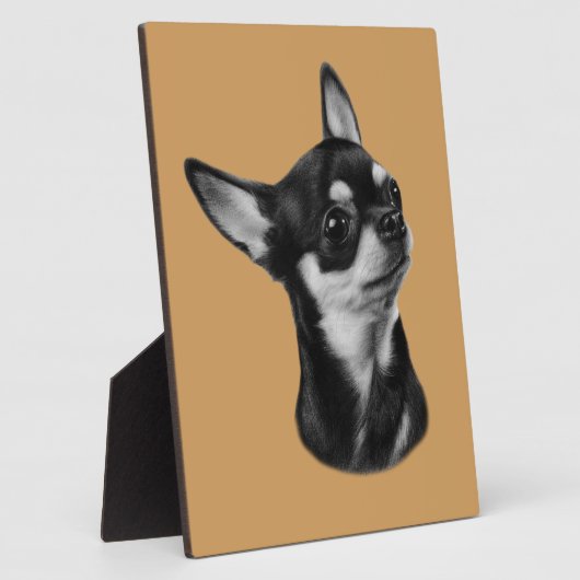 Chihuahua Fotoplaat (Zijkant)