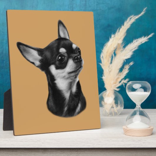 Chihuahua Fotoplaat (Zijkant)