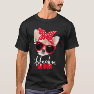 Chihuahua Funny Dog Hondenliefhebber voor zonnebri T-shirt