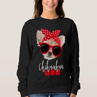 Chihuahua Funny Dog mam Zonnebrillen Dog T-shirt