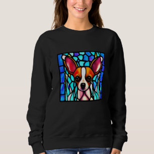Chihuahua - Gebrandschilderd Pop Art Premium_8 Trui