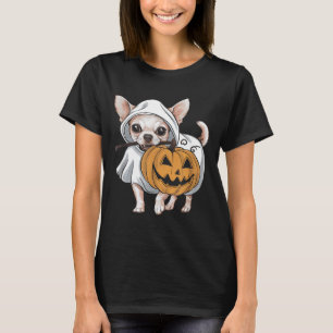 Chihuahua Geest Hond Halloween T-shirt