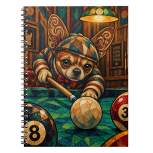 Chihuahua, geometrisch mozaïek notitieboek