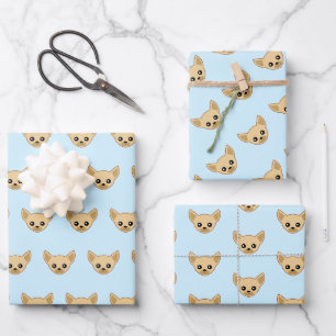 Chihuahua Gezicht Inpakpapier Vel