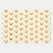 Chihuahua Gezicht Inpakpapier Vel (Voorkant 3)