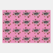Chihuahua Gift Wrap Set Inpakpapier Vel (Voorkant)