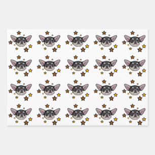 Chihuahua Gift Wrap Set Inpakpapier Vel