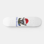 Chihuahua giften skateboard (Horizontaal)