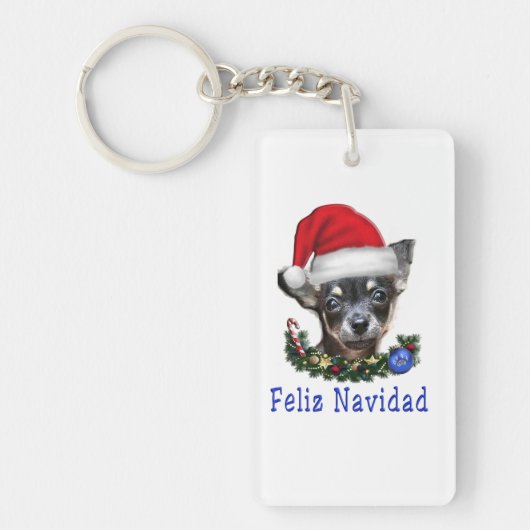 Chihuahua giften sleutelhanger (Voorkant)