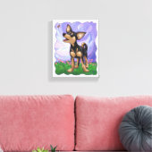 Chihuahua Gifts & Accessoires Canvas Afdruk (Insitu (Woonkamer))