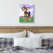 Chihuahua Gifts & Accessoires Canvas Afdruk (Insitu (Slaapkamer))