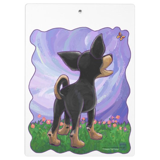 Chihuahua Gifts & Accessoires Klembord (Achterkant)