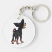 Chihuahua Gifts & Accessoires Sleutelhanger (Achterkant)