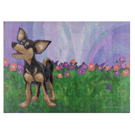 Chihuahua Gifts & Accessoires Snijplank (Voorkant)