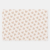 Chihuahua Gladde Jas Schilderen Originele Hond Kun Inpakpapier Vel (Voorkant 2)