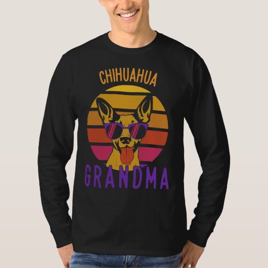Chihuahua Grandma T-shirt (Voorkant)