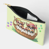 Chihuahua grappige Puppies Etui (Open)