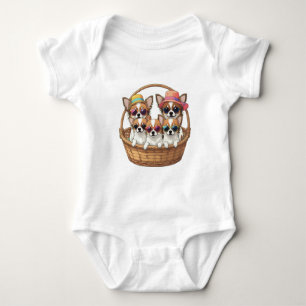 Chihuahua grappige Puppies Romper